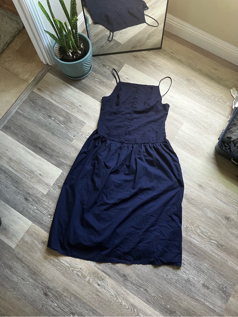 Navy Blue Dress